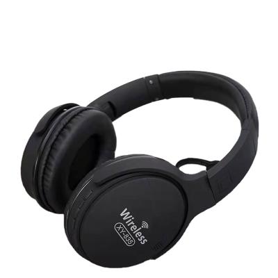 China Headband Over Ear Active Noise Canceling Logo Wireless Custom Headphones With Microphone For Office / Travel for sale