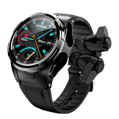 China LED Digital Display 2 in 1 Smart Watch IP67 Waterproof with Multifunctional Earbuds S201 Smart Watch for sale