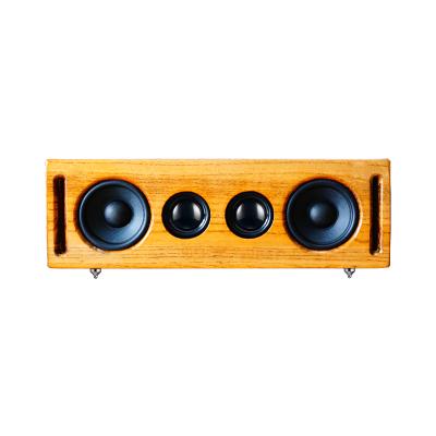 China Tooth S8 Stereo Sound PRO HIGH FIDELITY 3D Speakers High Quality Wooden Portable Blue Wireless Loudspeakers Dual Speaker With Handsfree for sale