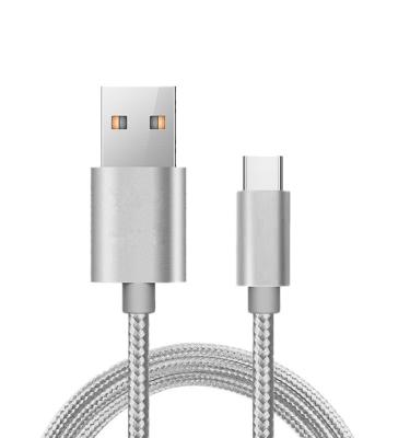 China High Quality Nylon Charging Camera USB Cable Nylon Type-C Braided Charging Data Cable for sale