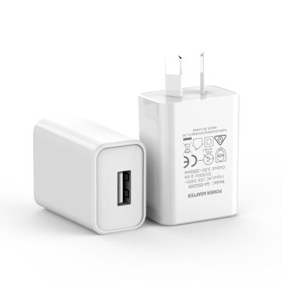 China Mobile Phone Wholesale SAA Certification Au Charger AU Plug 5W1A Charger Socket Wall Charger For iPhone for sale