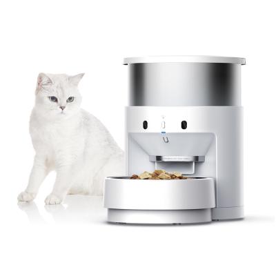 China 2021 High Standard New Auto Mobile App Remote Control Automatic Pet Food Feeder for sale