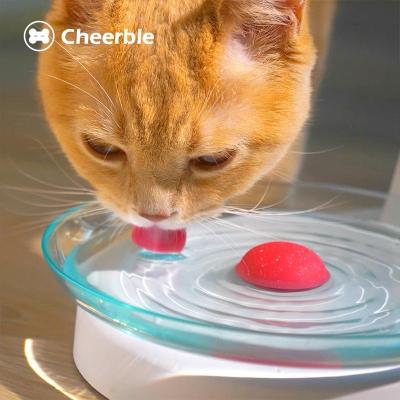 China Anti-skidding Plastic Water Fountain Automatic Pet Drinker Automatic Pet Water Fountain Pet-Friendly Cat Fountaion Dispenser for sale