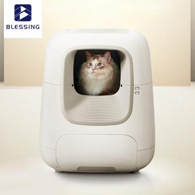 China The Top Selling Sustainable Product at China, New Version, Catta Automated Self-Cleaning Bin Automatic Cat Toilet with App for sale