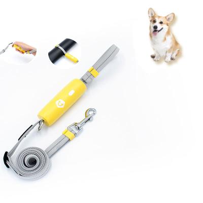 China Viable Creative Hand Holding Rope Stretch Explosion Proof Pet Dog Leash For Small And Medium Dogs Free Your Hands for sale