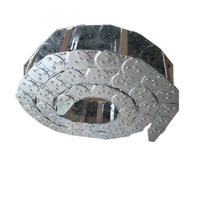 China Wear Resistance Steel Cable Chain Steel Welded Heavy Duty Cable Drag Chain Chain for sale