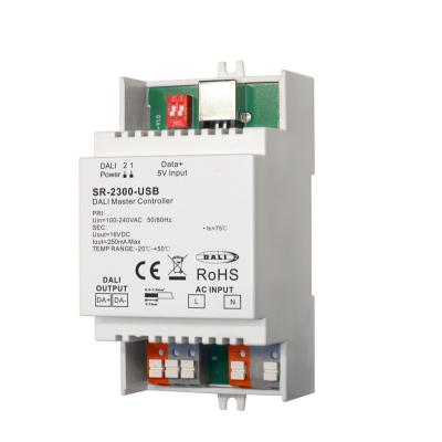 China With 100mA DALI PS DALI-2 Master USB Interface 16V DC DIN RAIL Installation for LED Light Driver Controller EU Smart Lighting System for sale