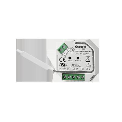 China ZigBee AC-AC Phase Dimmer 400W Leading Edge Trailing Edge 1 Dim Max Channel Mini Size for sale