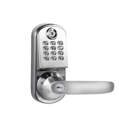 China Smart Card Cylinder Door Lock Zinc Alloy Password Hidden Single Latch or Five Latch Mortise for sale