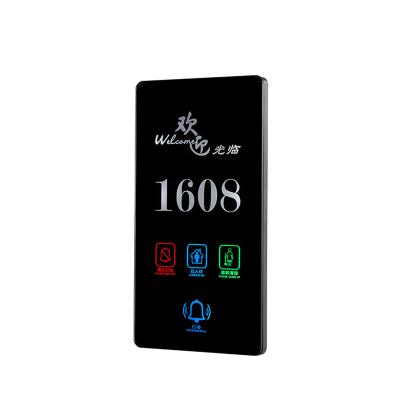 China Modern Electronic Hotel Door Plate for sale