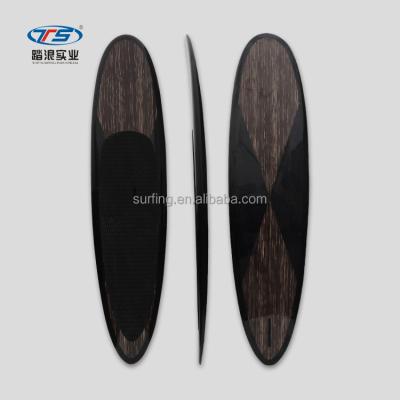 China Unisex Ultra Light SUP Decorative Wooden Veneer Surfboard Epoxy for sale