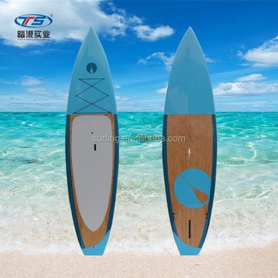 China Unisex Popular Bodyboard SUP Bamboo Epoxy Boards Fishing Paddle Board for sale