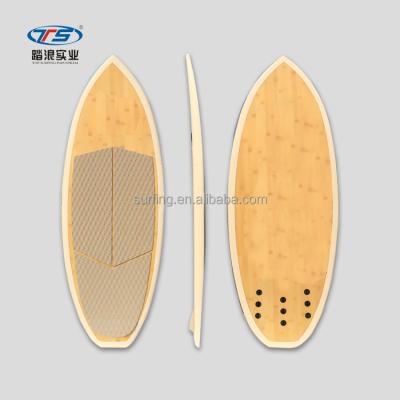 China Unisex bamboo wakesurf EPOXY board for sale