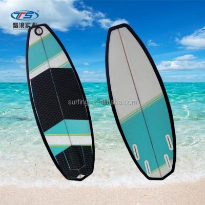 China Unisex Customized Stick On Resin Wakeboard Surf Board for sale