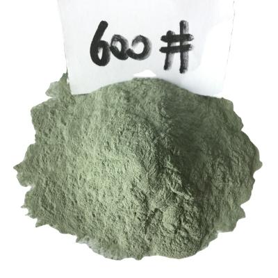 China Semiconductor industries ceramic industry uses green silicon carbide powder f400 f500 f600 f800 sic green for sale