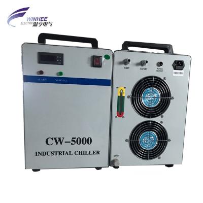 China CW5200 machinery repair shops factory price laser water chiller in laser equipment parts for sale