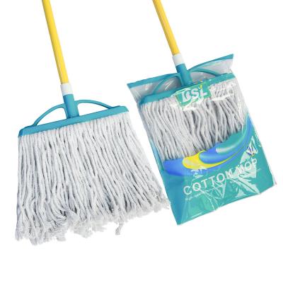 China Iron Factory price High Quality custom cotton mop floor cleaning industrial mops for sale