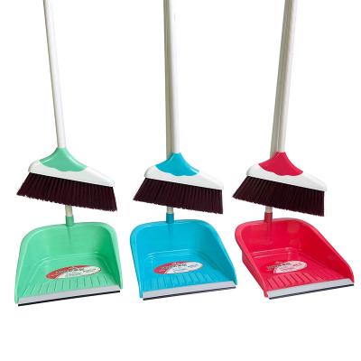 China Home Cleaning Tools Professional Cheapest Metal Dustpan Broom Set for sale