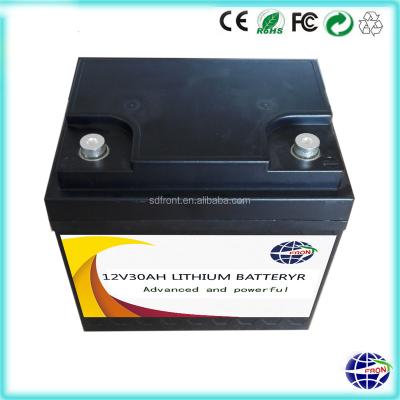 China To start and operate yacht/trailer/car/golf cart with BMS 12V30AH lithium batter/LifeO4 battery To start and operate yacht/trailer/car/golf cart with BMS for sale