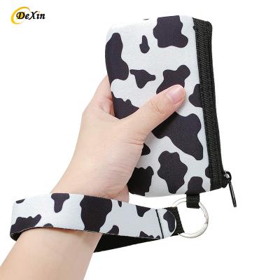 China High Quallity Wholesale Best Selling Waterproof Neoprene Wallet Key Card Coin Bag for sale