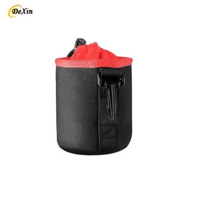 China Protective Effects Custom 4 Size Shockproof Neoprene Camera Lens Pouch Waterproof for Camera Protection Lens Bags Pouch for sale