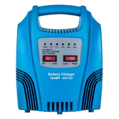 China A1212LX 6V 12V 8.5A/5.5A Car Battery Lead Acid Charger With CE & RoHS 200x125x250 mm for sale