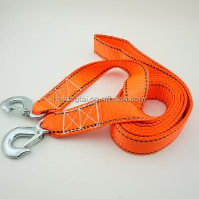 China Car Tow Rope Strap 2-5M 3000KGS CE Certificated Tow Strap LS-03 for sale