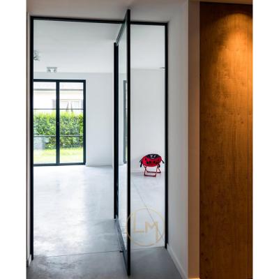 China concepta 25 sound insulation factory direct price modern top single glass porta hawa pivot pivot front entrance for sale