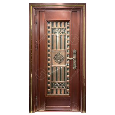 China High Security Factory Price Elegant Design Stainless Steel Door Front Door For Entrance Corrosion Resistance for sale