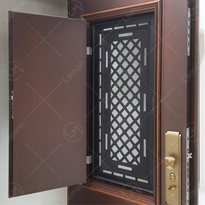 China High Security Class Design Class A Security Door 100mm Thickness Steel Fire Proof Galvanized Front Door For Exterior for sale