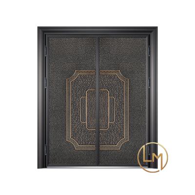 China Best Selling Low Price Front Door Exterior Villa Door High Fire Proof Security Steel Security Door For Villa for sale