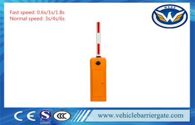 China Orange Aluminum Alloy arm Barrier Gate for Smart Parking System for sale