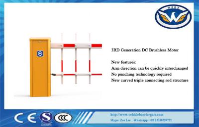 China El oscilación automático hacia fuera arma la puerta teledirigida de la barrera que parquea con el brazo de los 6m en venta