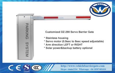 Chine Porte inoxydable de barrière du trafic de moteur 200W servo 10 millions de vie avec anti-collision à vendre