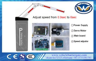 China a barreira redonda da entrada de automóveis do servo motor do braço do diâmetro de 75Mm bloqueia 0,9 segundos vezes da abertura à venda