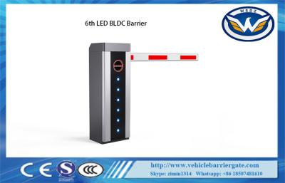 China DC24V borstelloze motor parkeerbarrière poort 6e BLDC motor LED licht behuizing Te koop