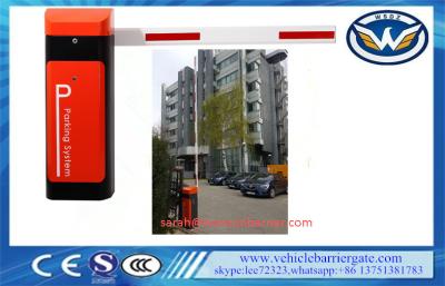 China Telescopic Arm Auto Reverse car park barriers , parking barrier gate 8m Dual Spring for sale