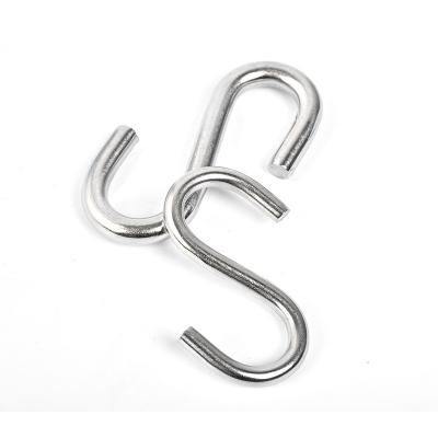 China Custom General Industry Models 316 Stainless Steel S Hooks Various S Shaped Hanging Hooks Metal S Hanger for sale