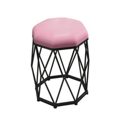 China Wholesale High Quality Foldable Round Footstool American Leather Stool Round Chairs Stools for sale