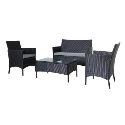 China Other Goods Using Low Price Rattan Cheap Rattan Outdoor Furniture Sofa Sets for sale