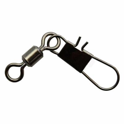 China Fishing Bearing Copper (Brass) Swivel With Snap Coupling Barrel Tackle Connector for sale