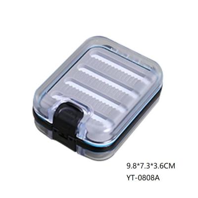 China Yatai Plastic Fly Box Waterproof Double Sided Fishing Fly Storage With Foam Slots Insert for sale