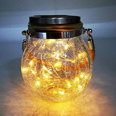 China Home Decoration 20 LED Wire Bottle Light Outdoor Solar Lamp Powered Waterproof Outdoor Led Sunlight Solar Light For Garden Decoration for sale