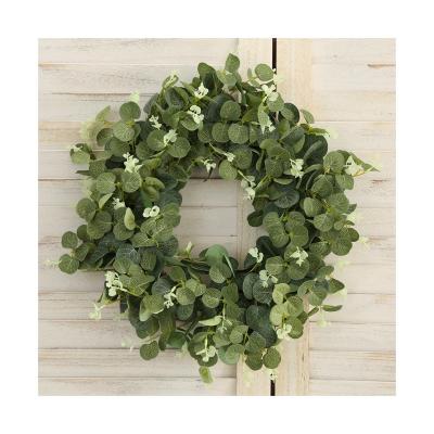 China 2021 Wholesale Silk Quality Guarantee Mini Artificial Christmas Wreath for sale