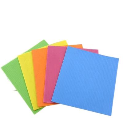 China High Viable Chinese Biodegradable Eco-Friendly Absorbent Sponge Cloth Cellulose Cleaning Sponge Cloth for sale