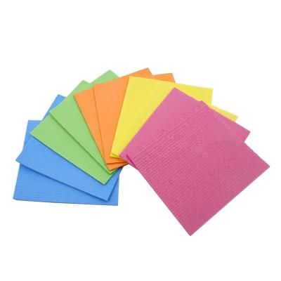 China Viable Biodegradable Cellulose Fiber Sponge Cloth Household Kitchen Eco Friendly Cleaning Cloth for sale