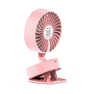 China Portable Rechargeable Fan Mini Car USB Clip Electric Desktop Fan for sale