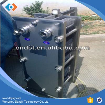 China Liquid To Liquid Heat Exchanger Milk Plate Heat Exchanger Price for sale