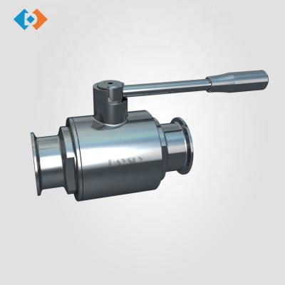 China General Sanitary Manual Held Valve Stainless Steel Ball Valve for sale