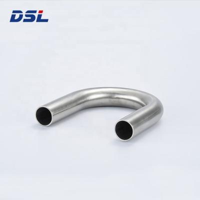 China Stainless Beverage Steel Pipe Bend, High Quality 90 Degree Elbow 3AM BS IDF Short Sanitary Pipe Fitting for sale